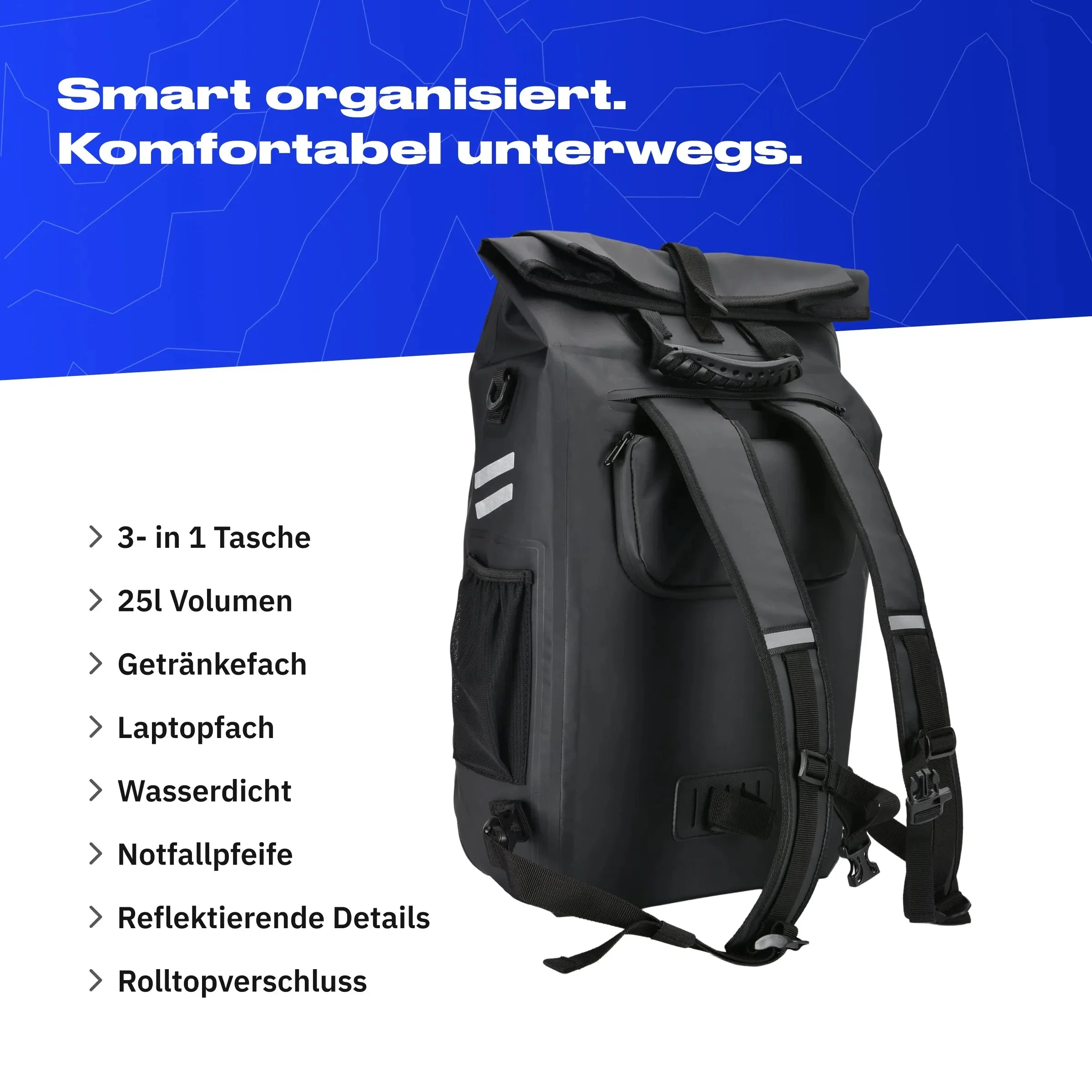 Alpensattel 3 in 1 Fahrradtasche - Image 19