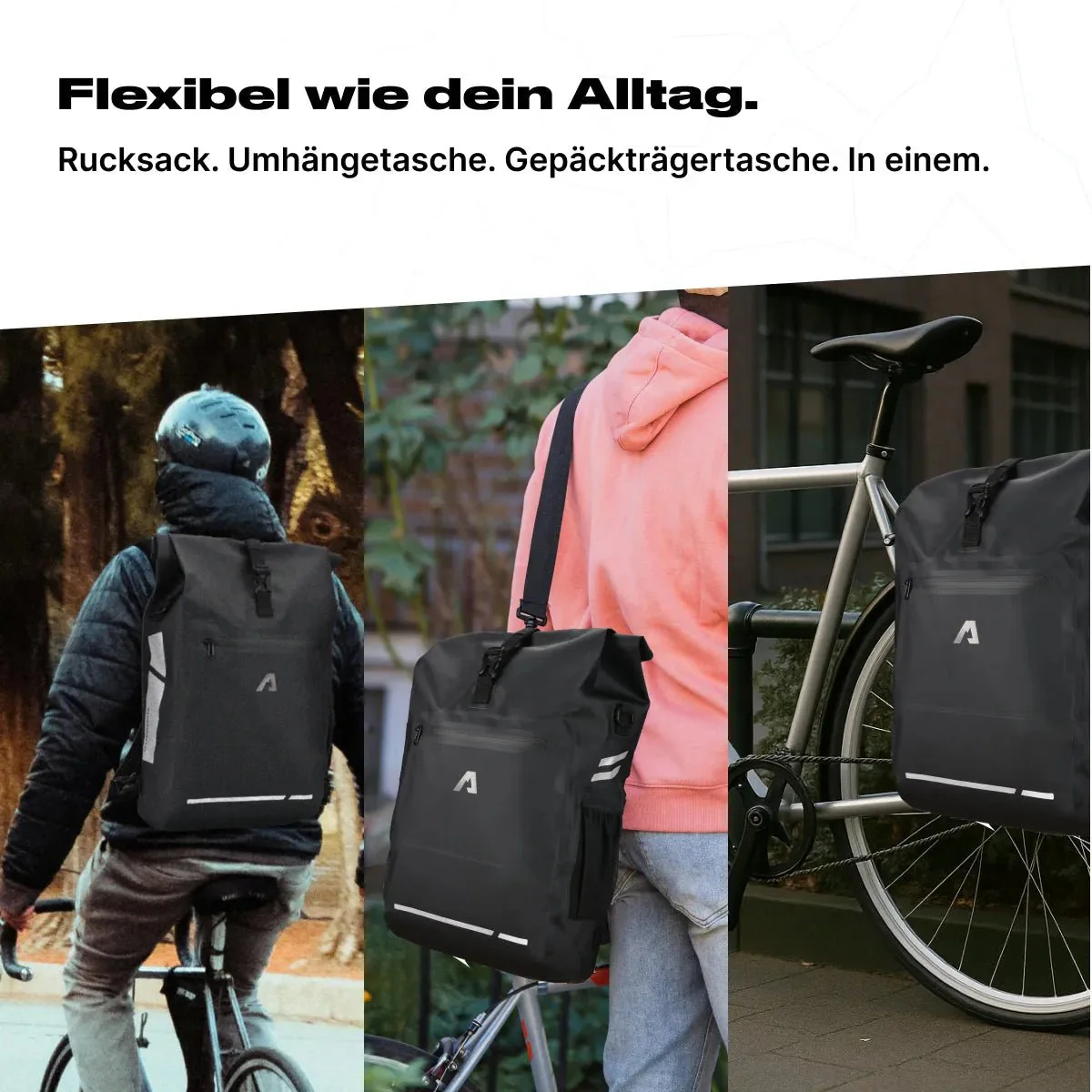 Alpensattel 3 in 1 Fahrradtasche - Image 20