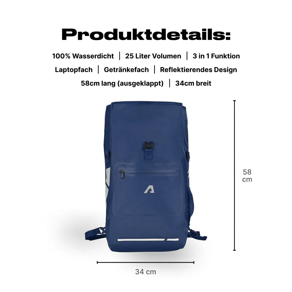 Alpensattel 3 in 1 Fahrradtasche - Image 28
