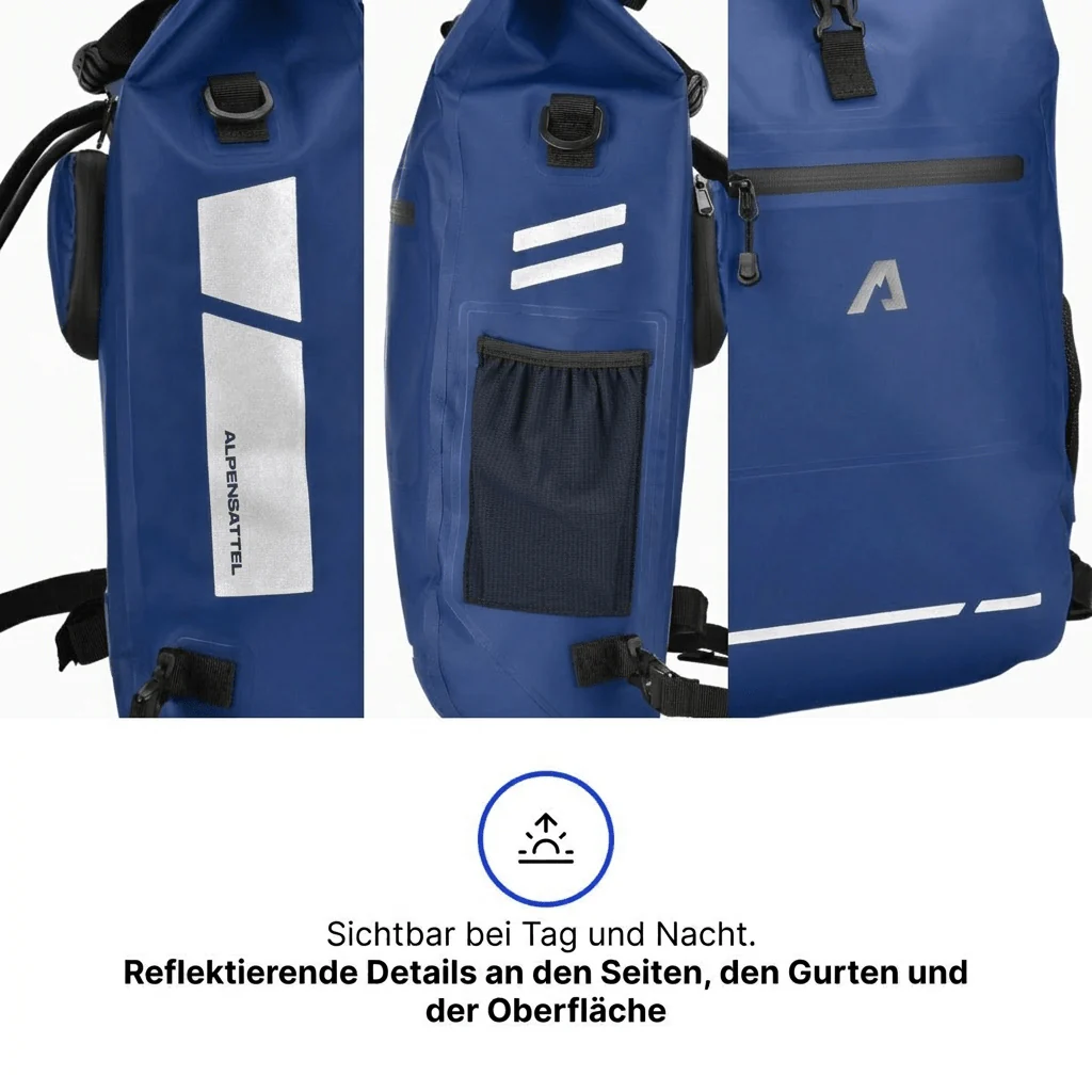 Alpensattel 3 in 1 Fahrradtasche - Image 29