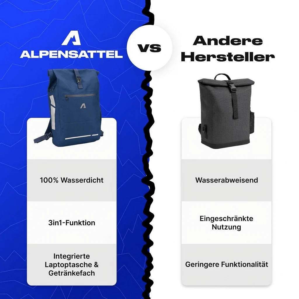 Alpensattel 3 in 1 Fahrradtasche - Image 30