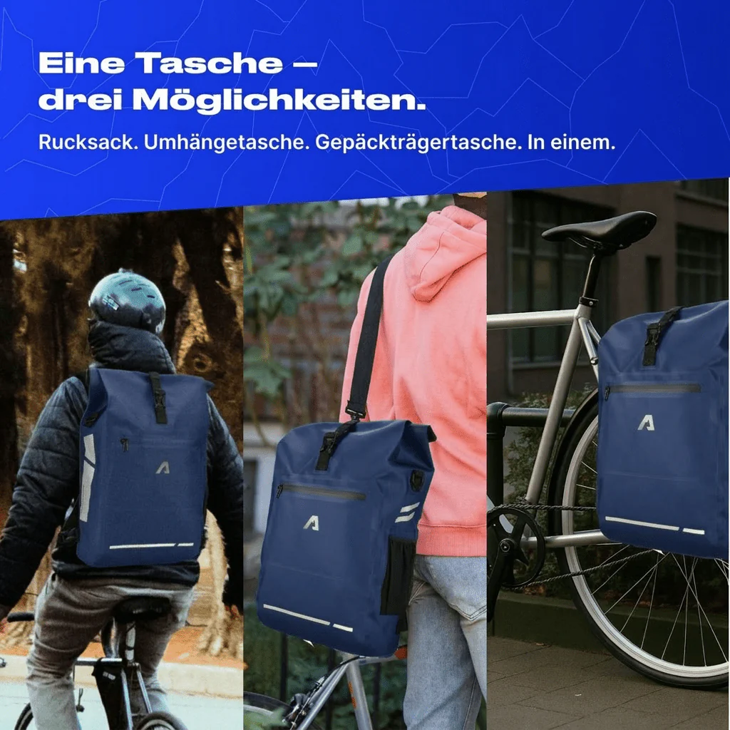 Alpensattel 3 in 1 Fahrradtasche - Image 31
