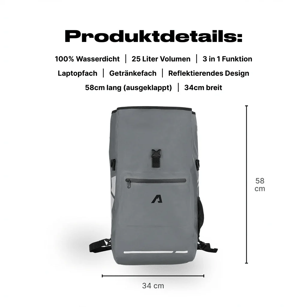 Alpensattel 3 in 1 Fahrradtasche - Image 37