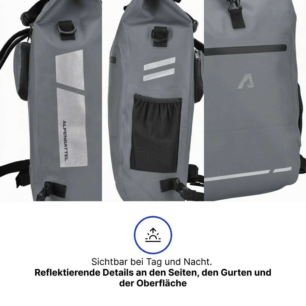 Alpensattel 3 in 1 Fahrradtasche - Image 38
