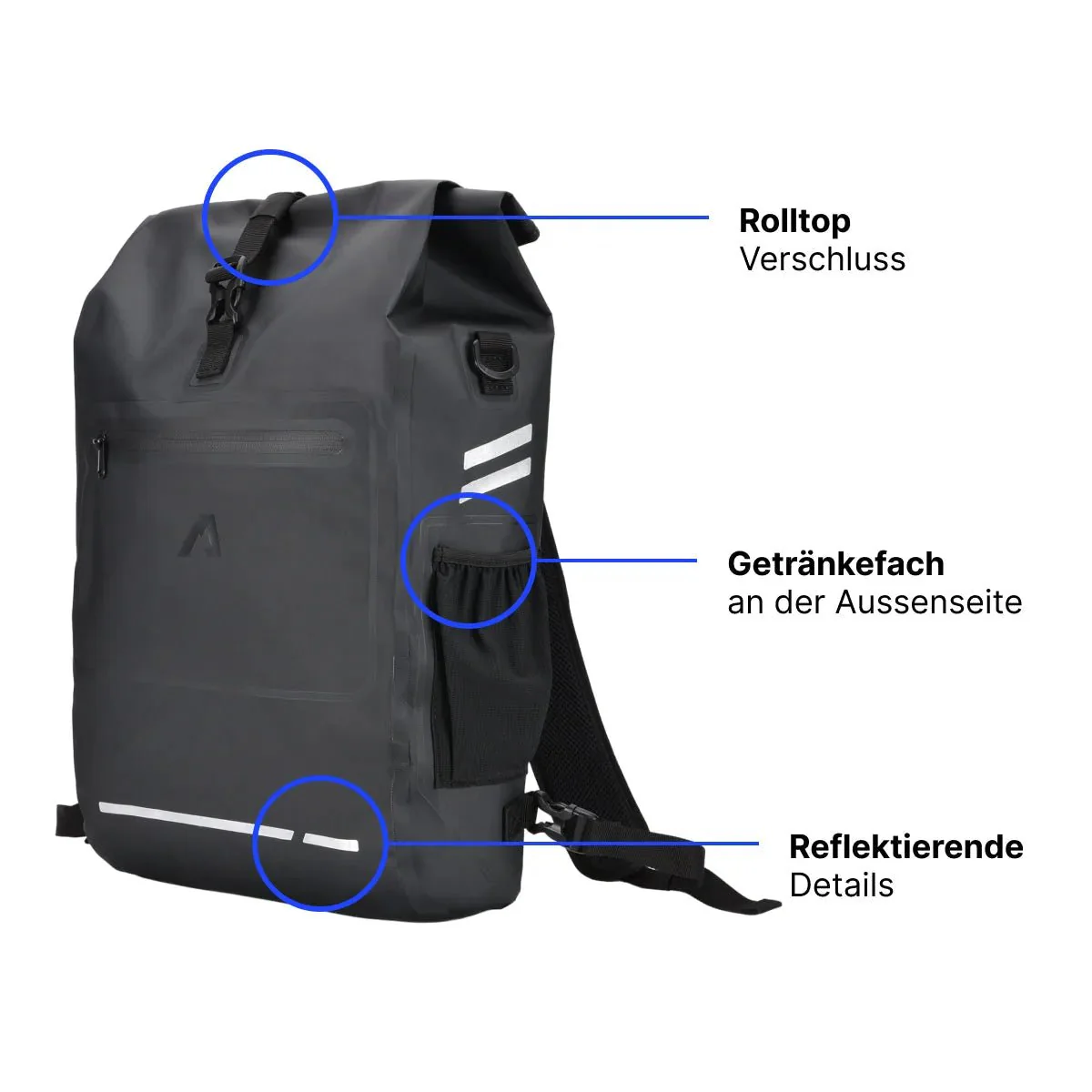Alpensattel 3 in 1 Fahrradtasche - Image 4