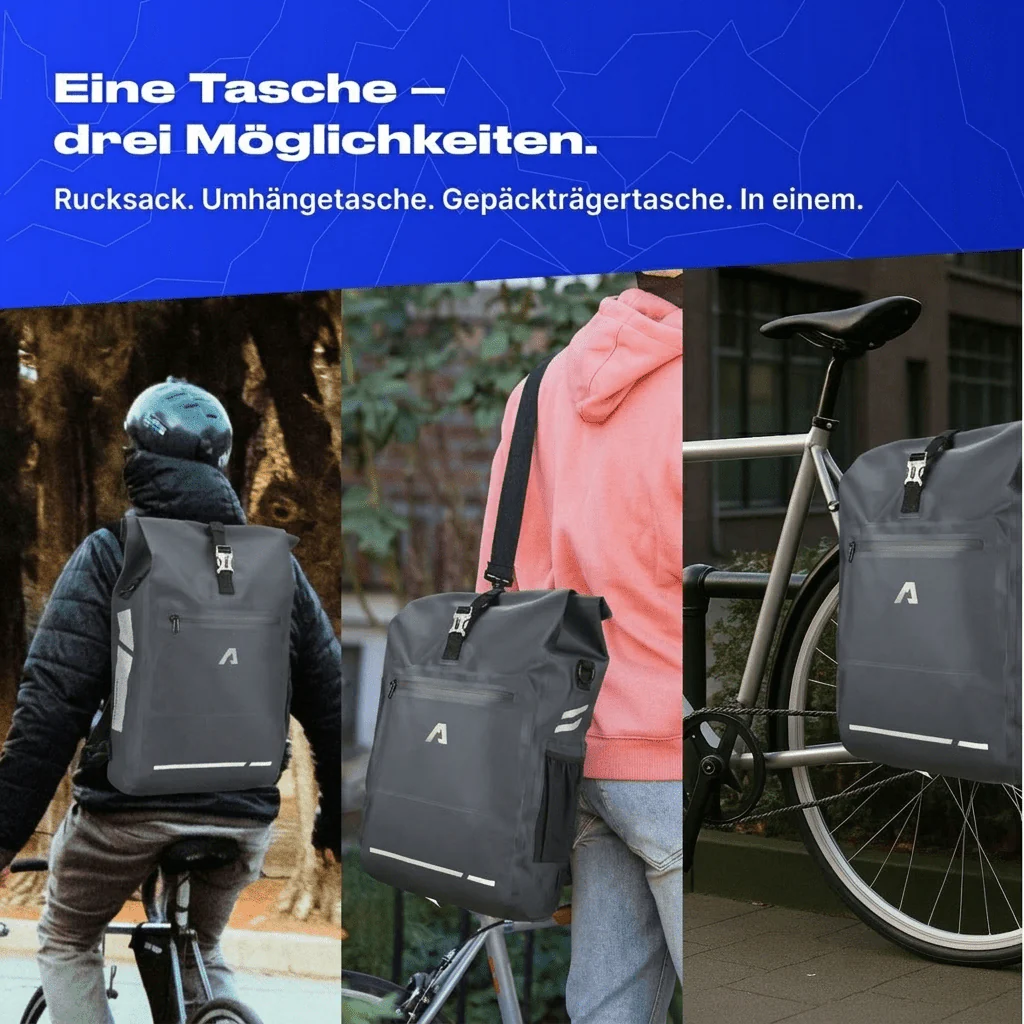 Alpensattel 3 in 1 Fahrradtasche - Image 40