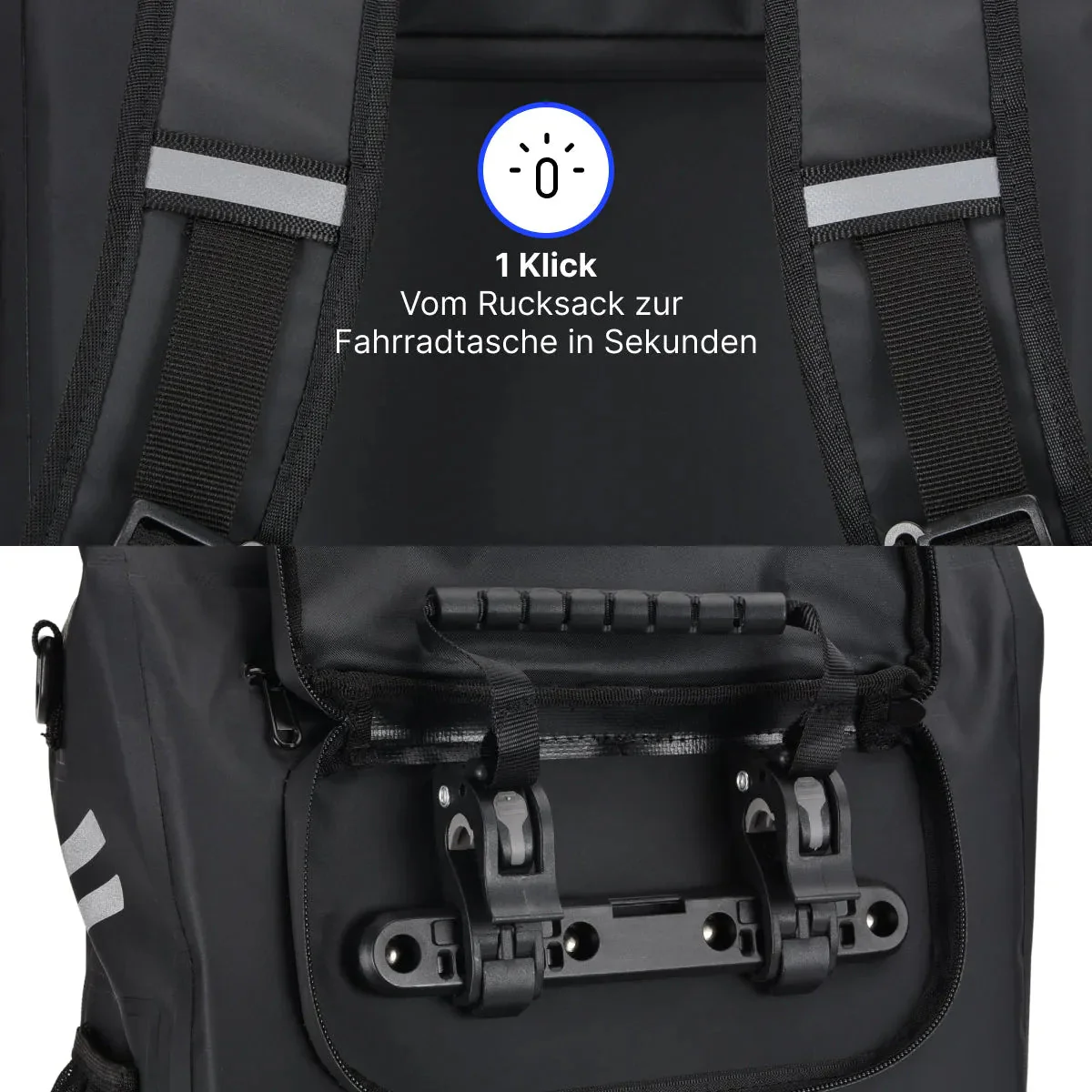 Alpensattel 3 in 1 Fahrradtasche - Image 7