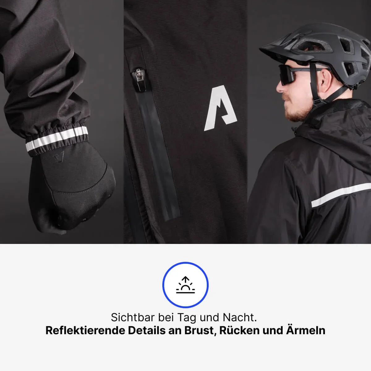 Alpensattel Rainshield - Wasserdichte Regenjacke - Image 4