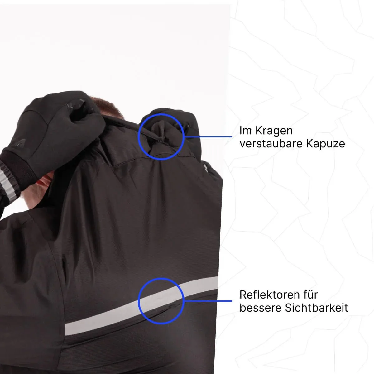 Alpensattel Rainshield - Wasserdichte Regenjacke - Image 6