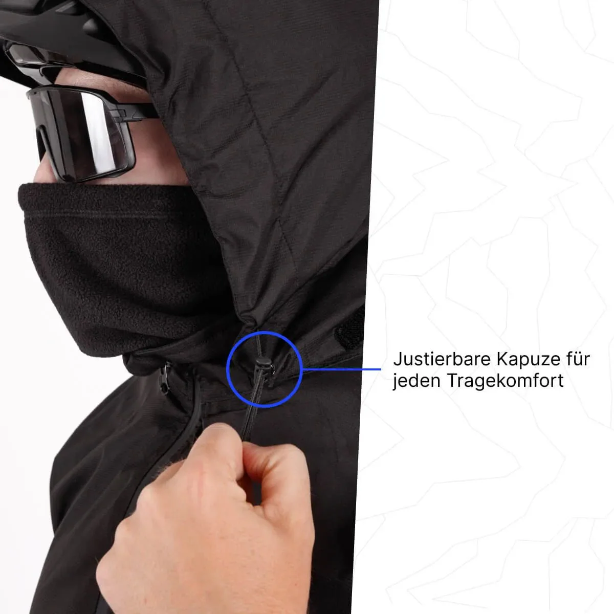 Alpensattel Rainshield - Wasserdichte Regenjacke - Image 7