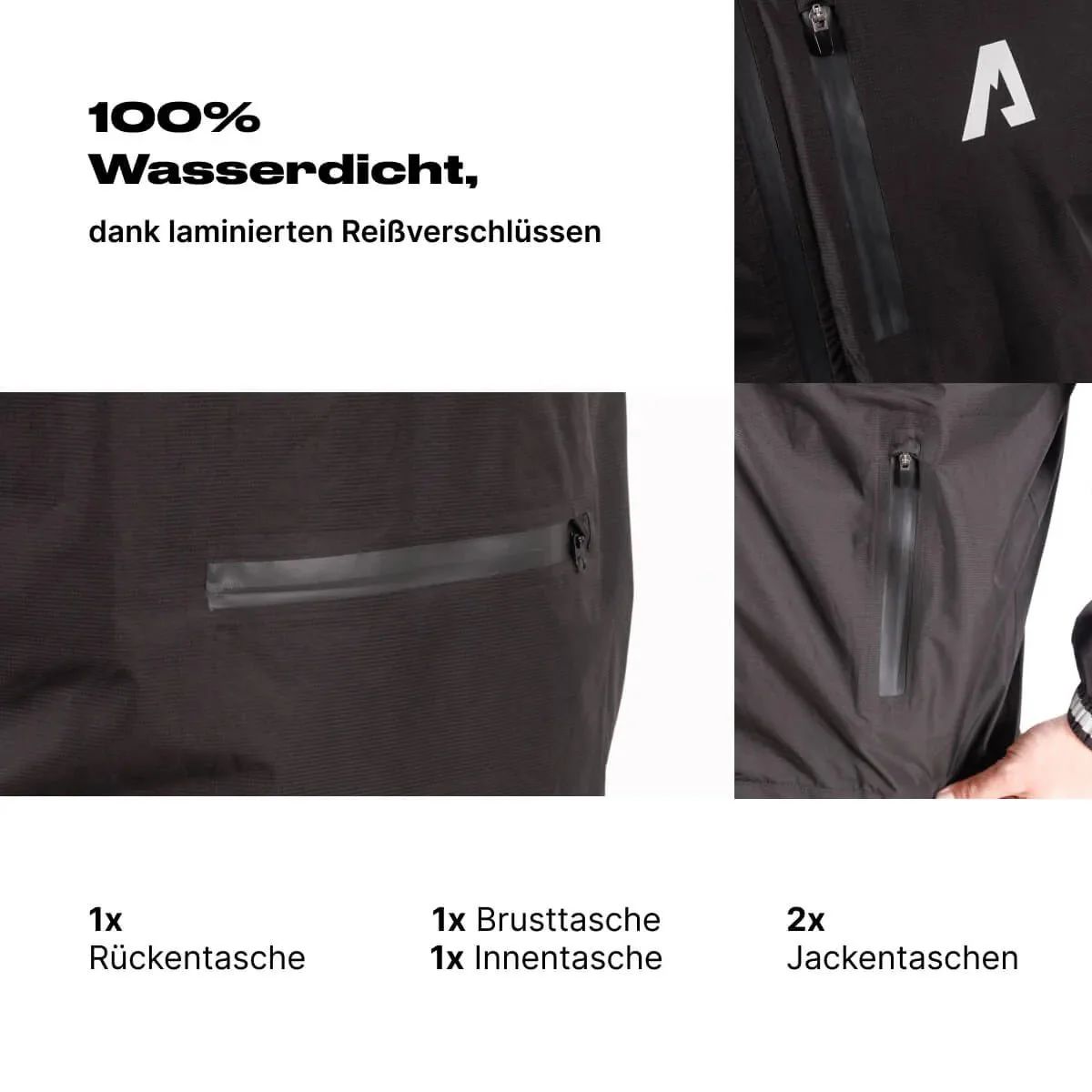 Rainshield - Regenjacke | + Gratis Thermo Handschuhe - Image 5